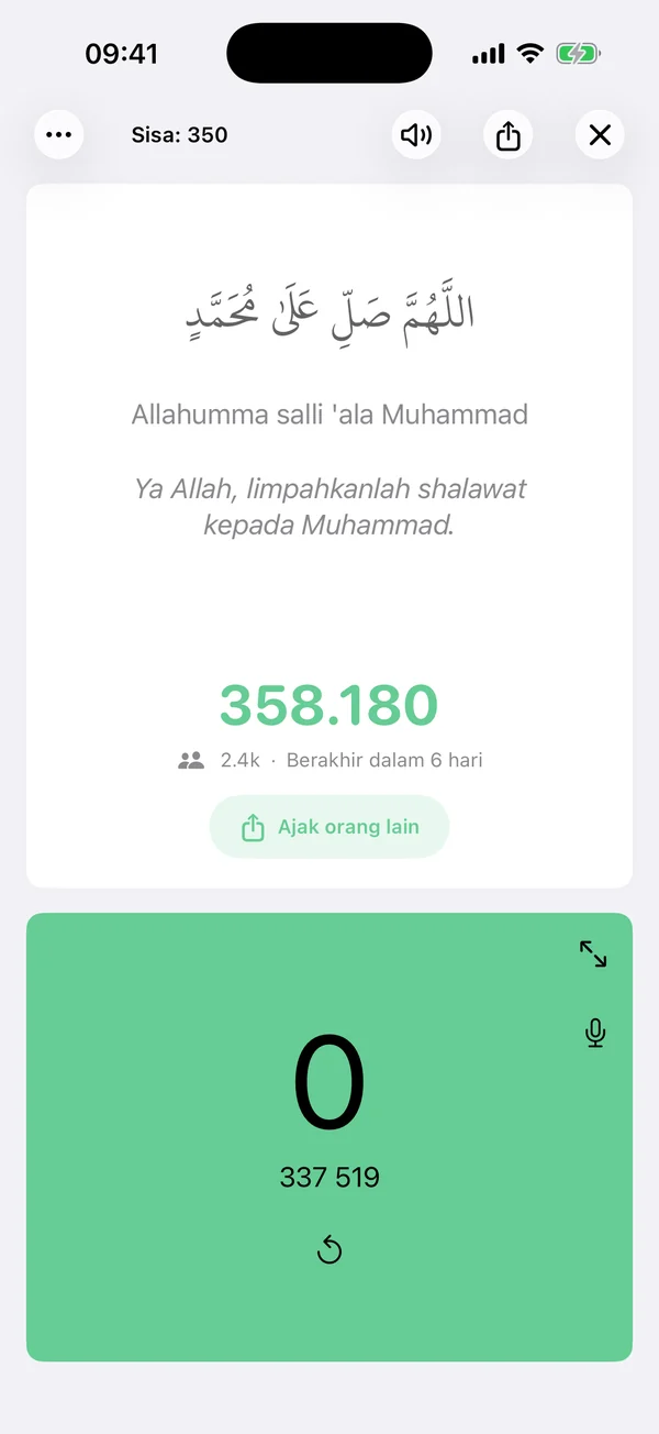 Berdzikir bersama